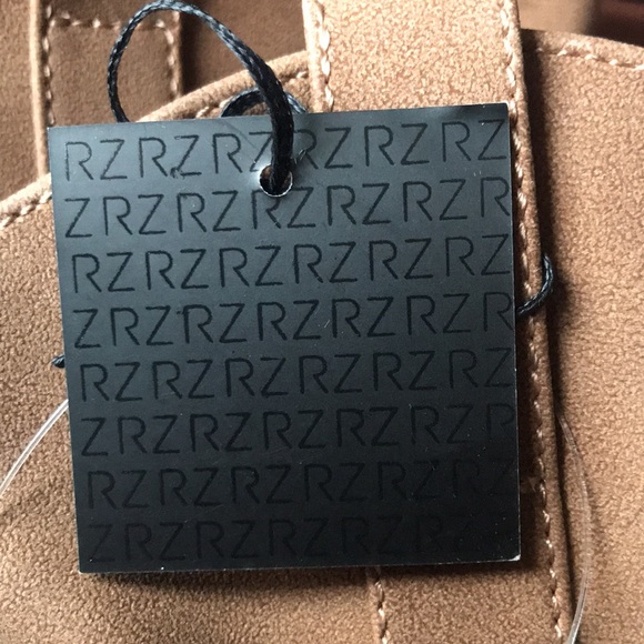 Rachel Zoe 'Rocky' dark Tan Suede Ankle NEW - Picture 7 of 7